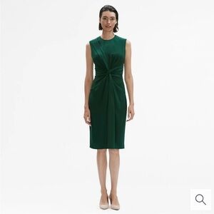 MM LaFleur The Taylor Dress in Deep Green Sz 8